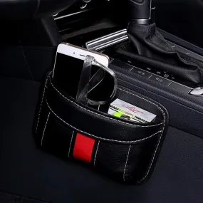 Car Mini Leather Storage Box