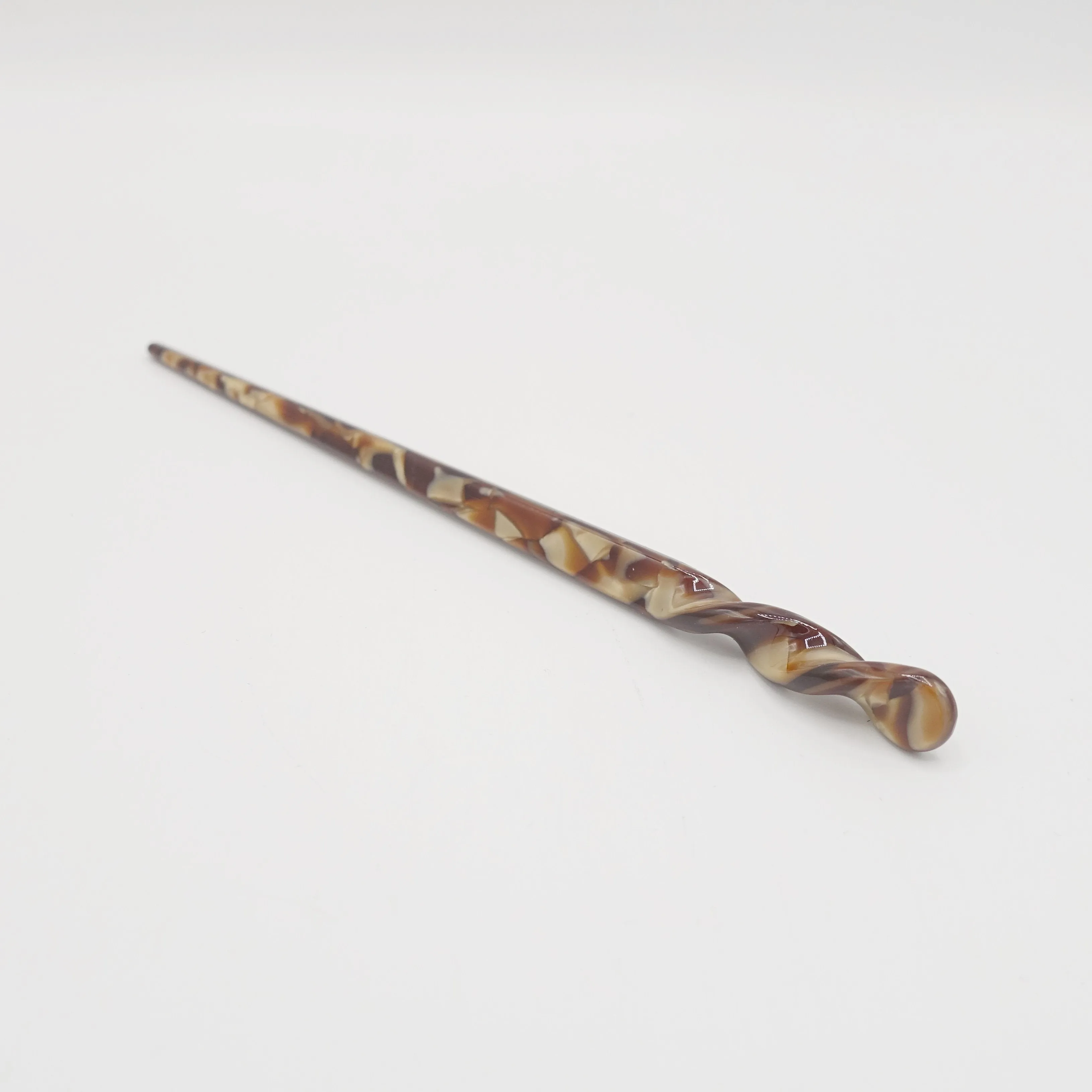 cellulose acetate marble hair stick