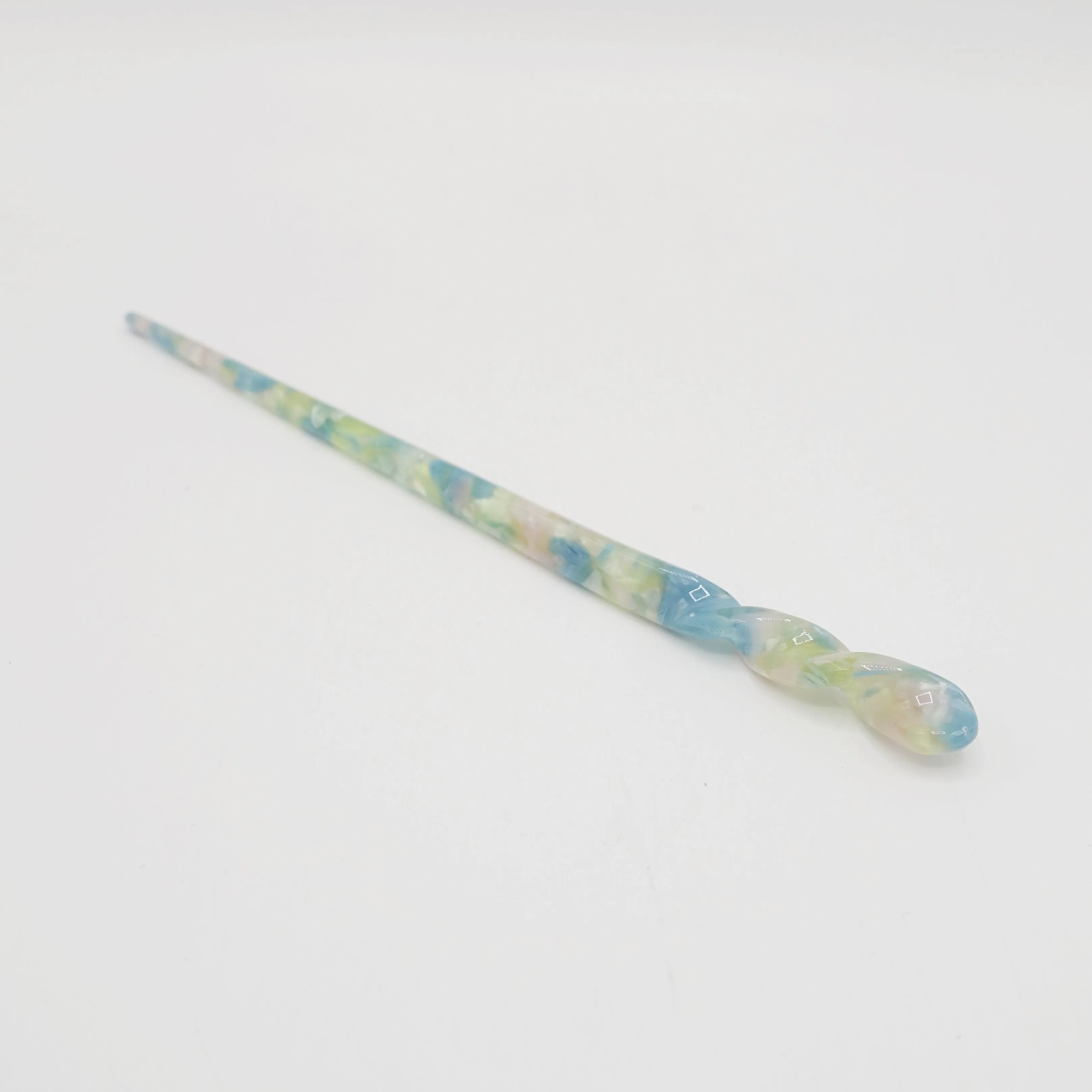 cellulose acetate marble hair stick