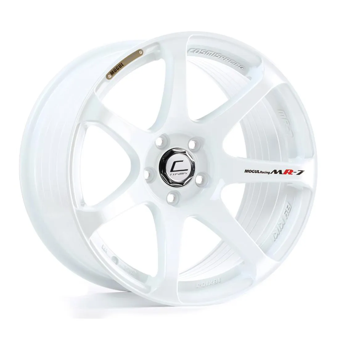 Cosmis Racing MR7 Wheels (18x9) [White  25mm Offset] 5x114.3