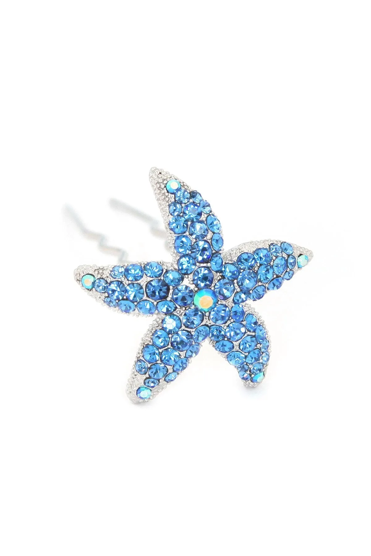 Crystal Starfish Hair Stick