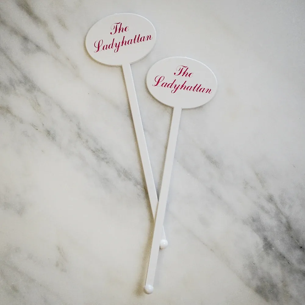 Custom Party Stir Sticks