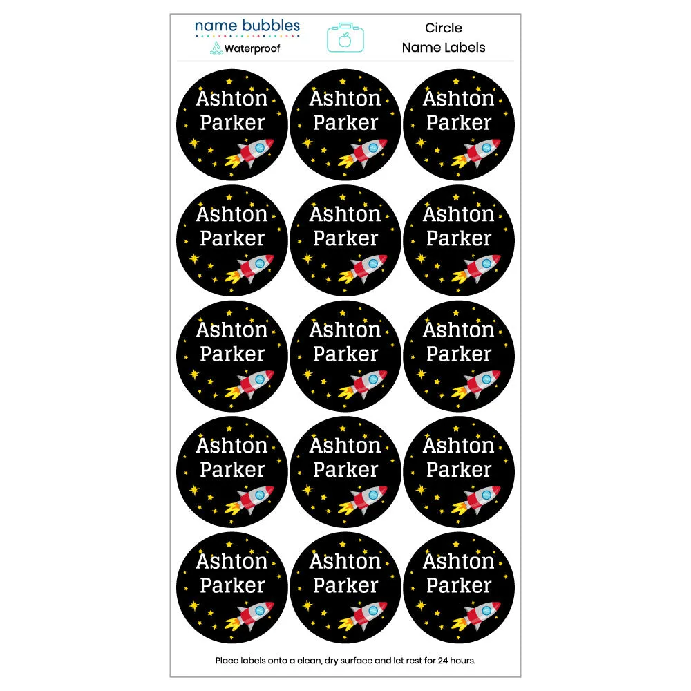 Custom Sticker Name Labels