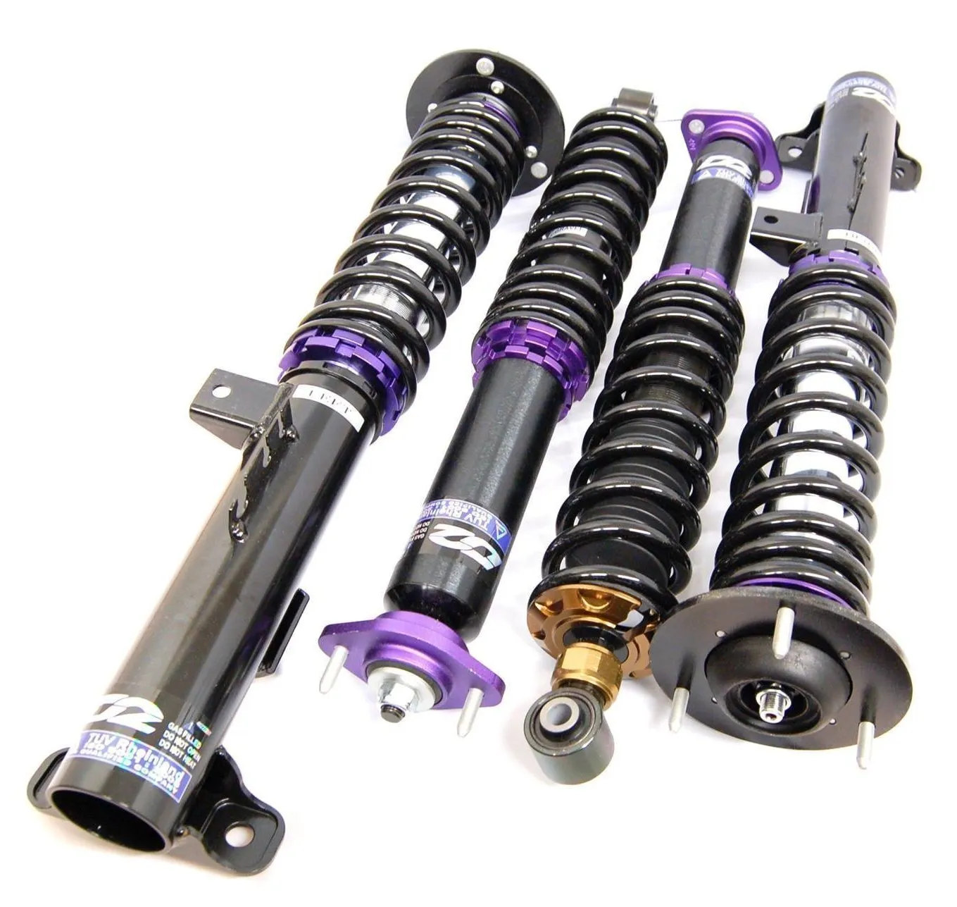 D2 Racing RS Coilovers Honda CRV (2012-2016) w/ Front Camber Plates