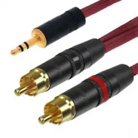 Digiflex ICABLE-6-RED Black Connectors With Gold Contacts25 Awg - 6 Foot