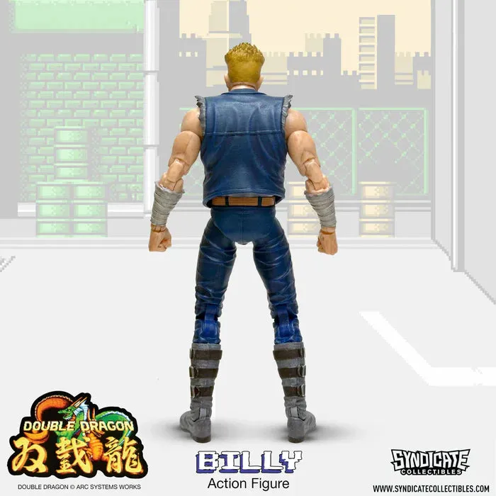 Double Dragon Billy Lee 7" Inch Deluxe Action Figure - Syndicate Collectibles