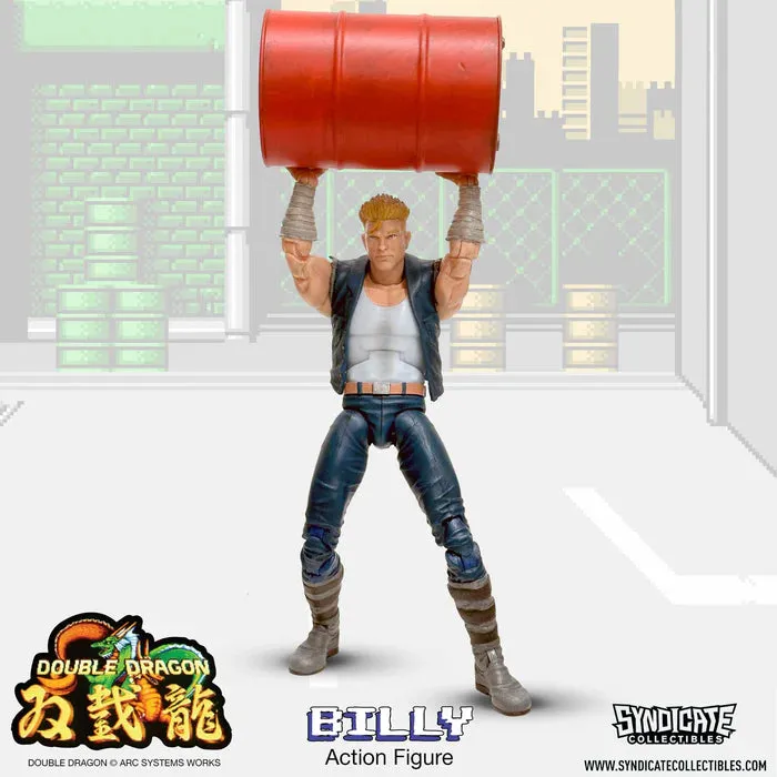 Double Dragon Billy Lee 7" Inch Deluxe Action Figure - Syndicate Collectibles