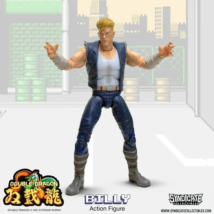 Double Dragon Billy Lee 7" Inch Deluxe Action Figure - Syndicate Collectibles