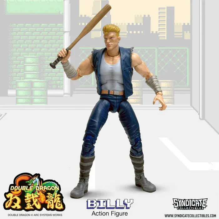 Double Dragon Billy Lee 7" Inch Deluxe Action Figure - Syndicate Collectibles