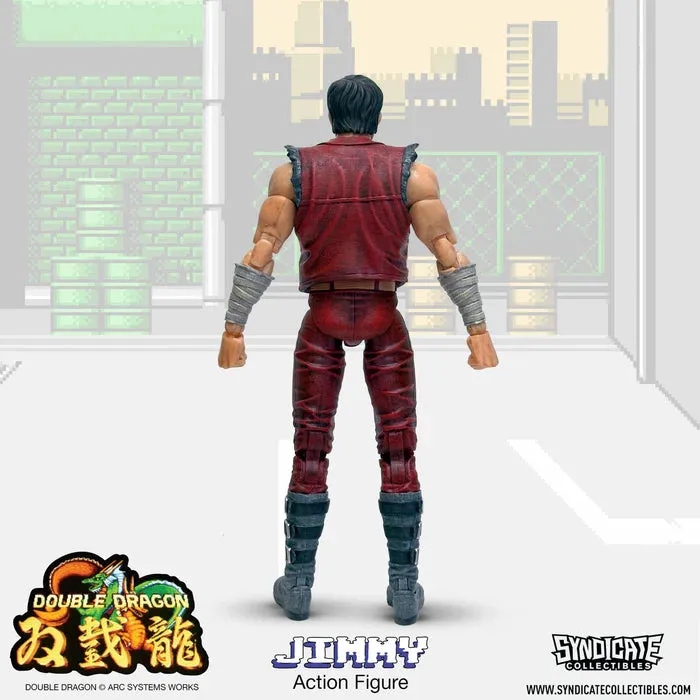 Double Dragon Jimmy Lee 7" Inch Deluxe Action Figure - Syndicate Collectibles