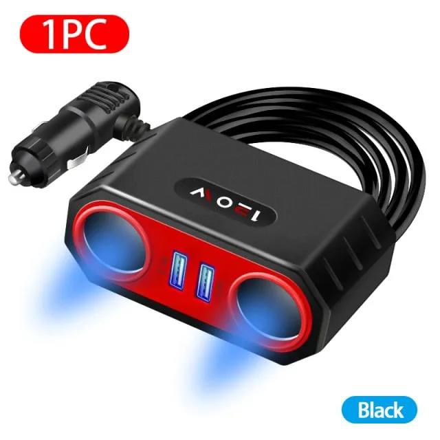 Dual USB Port Car Power Adapter