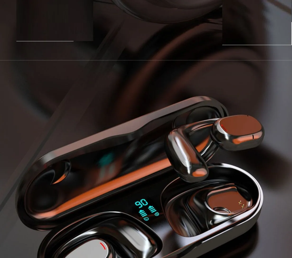 Earplug Type Bilateral Stereo Bluetooth Headset