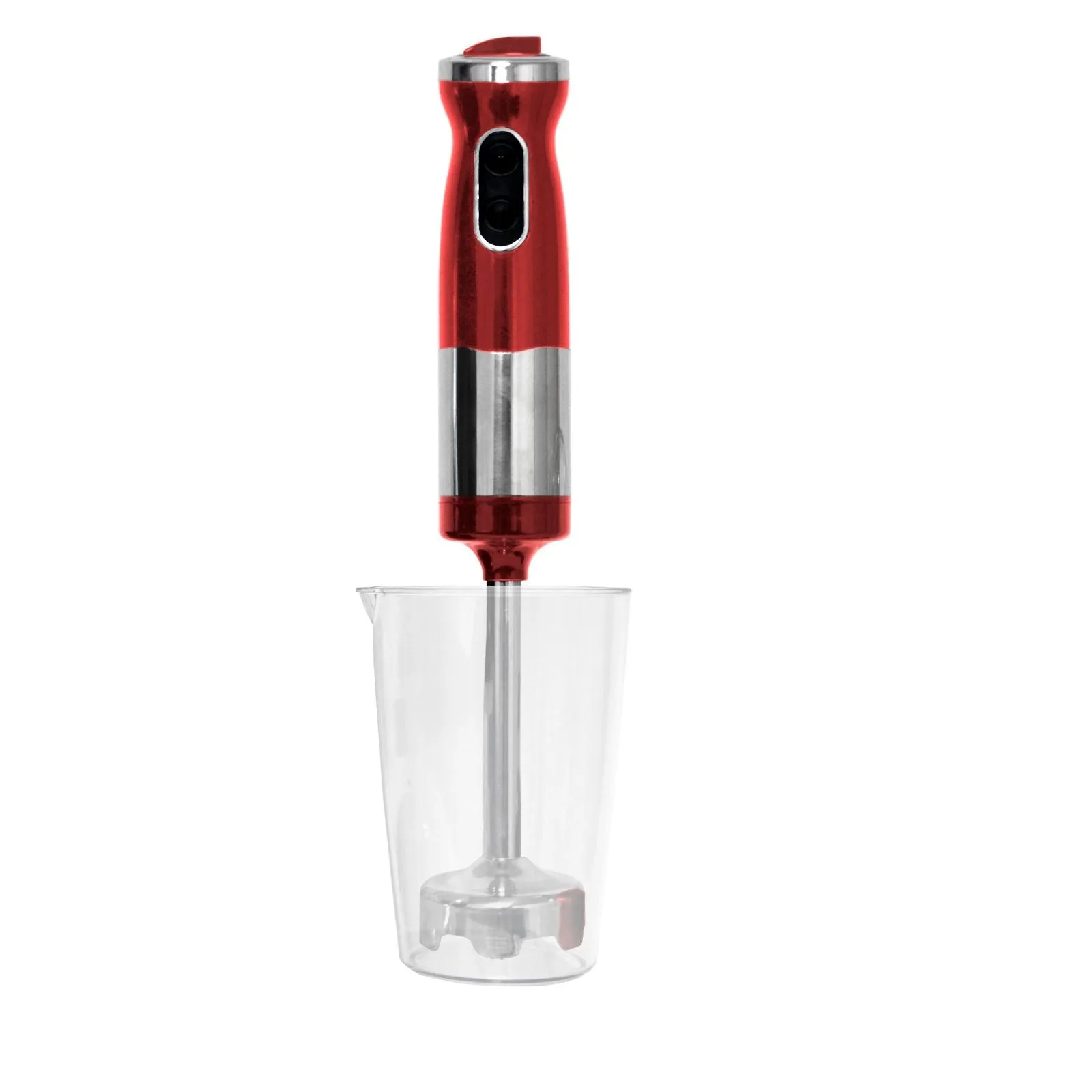 Electric Stick Blender Hand Blenders/Mixer 700ml Chopper - Red