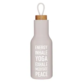 Energy Inhale Yoga Water Bottle