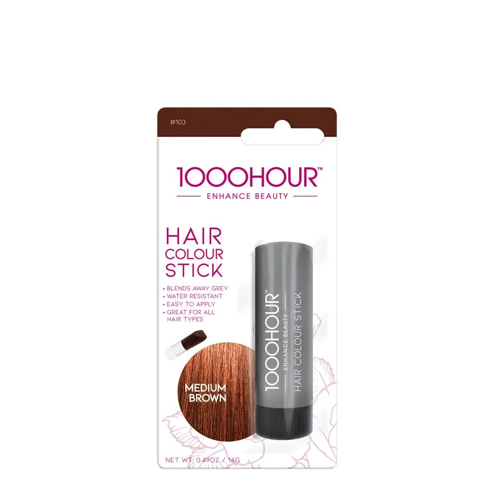 Hair Colour Stick - Medium Brown