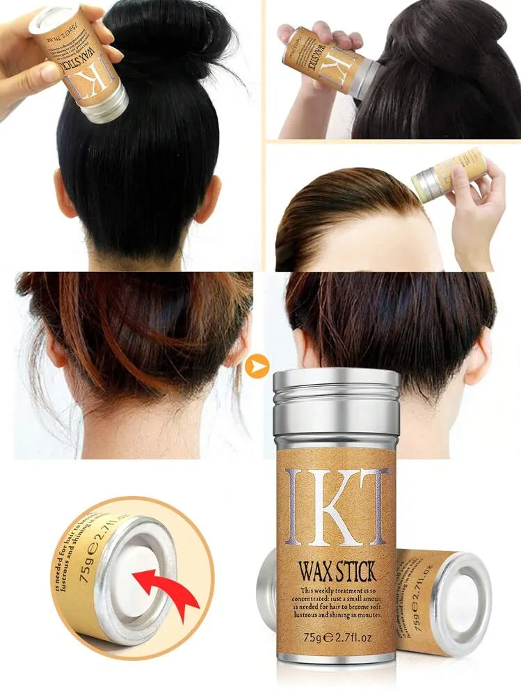 Hair Gel On Wax Stick - 75g - Gel Based - Hair Styling Wax - Makes Hair Look Neat and Tidy