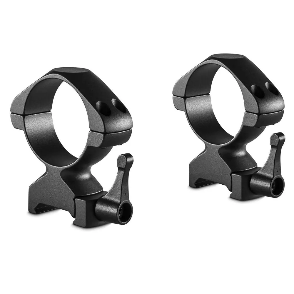 Hawke | Precision Steel Ring Mounts With Lever | 34mm | 2pce