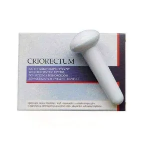 Hemorrhoids treatment CRIORECTUM stick crioterapeutic