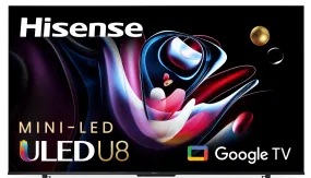 Hisense 65" Class U8 Series Mini-LED ULED 4K UHD Google Smart TV (65U8K)