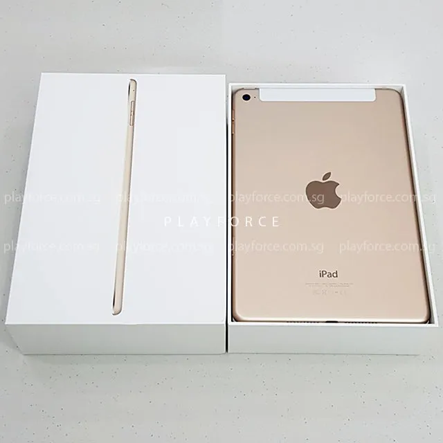 iPad Mini 4 (128GB, Wi-Fi, Gold)