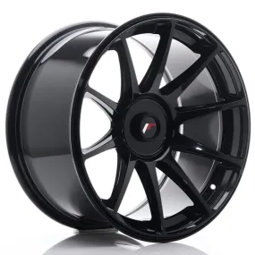 JAPAN RACING - JR WHEELS JR11 18X9.5 ET20-30 CUSTOM PCD GLOSS BLACK