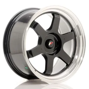 JAPAN RACING - JR WHEELS JR12 18X9 ET25-27 CUSTOM PCD GLOSS BLACK