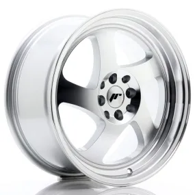 JAPAN RACING - JR WHEELS JR15 17X8 ET25 4X100/108 MACHINED SILVER