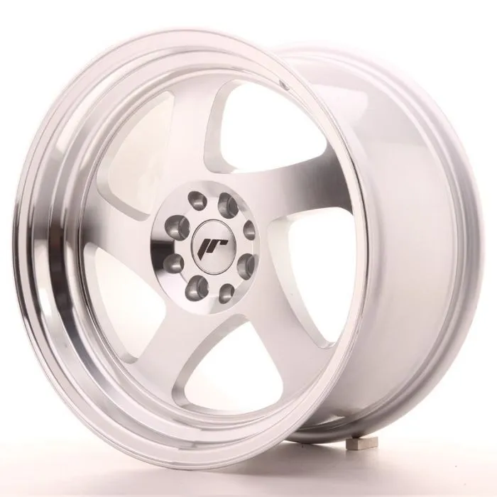 JAPAN RACING - JR WHEELS JR15 17X9 ET25 4X100/108 MACHINED SILVER