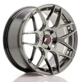 JAPAN RACING - JR WHEELS JR18 17X8 ET35 5 STUD CUSTOM PCD HYPER BLACK