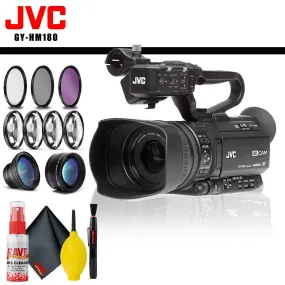 JVC Ultra HD 4K Camcorder with HD-SDI   Filter Kit   Cleaning Kit