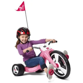 Kids Big Flyer Sport Chopper Tricycle 16" Front Wheel, Ages 3-7, Pink