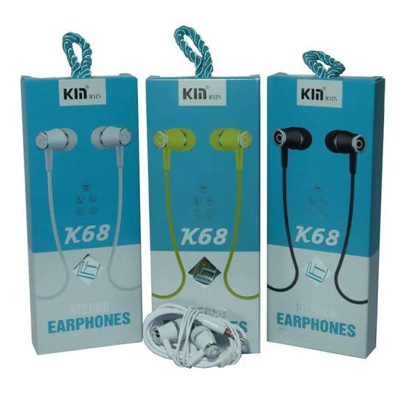 Kin K68 Stereo Earphones