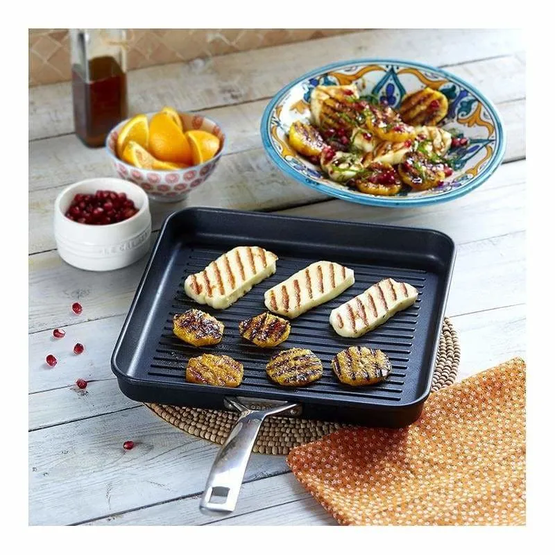 Le Creuset Toughened Non-Stick Ribbed Square Grill 28cm