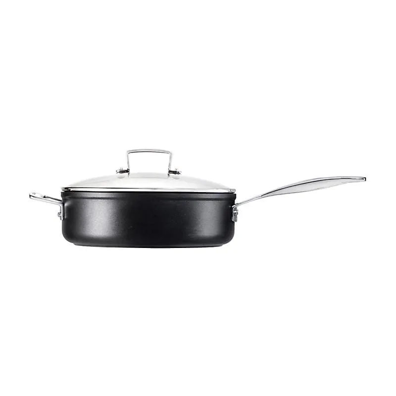 Le Creuset Toughened Non-Stick Sauté Pan with Glass Lid 26cm