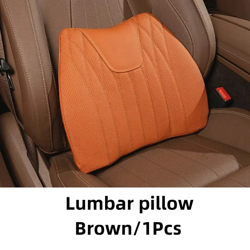 Leather Breathable Comfy Premium Car Seat Cushion