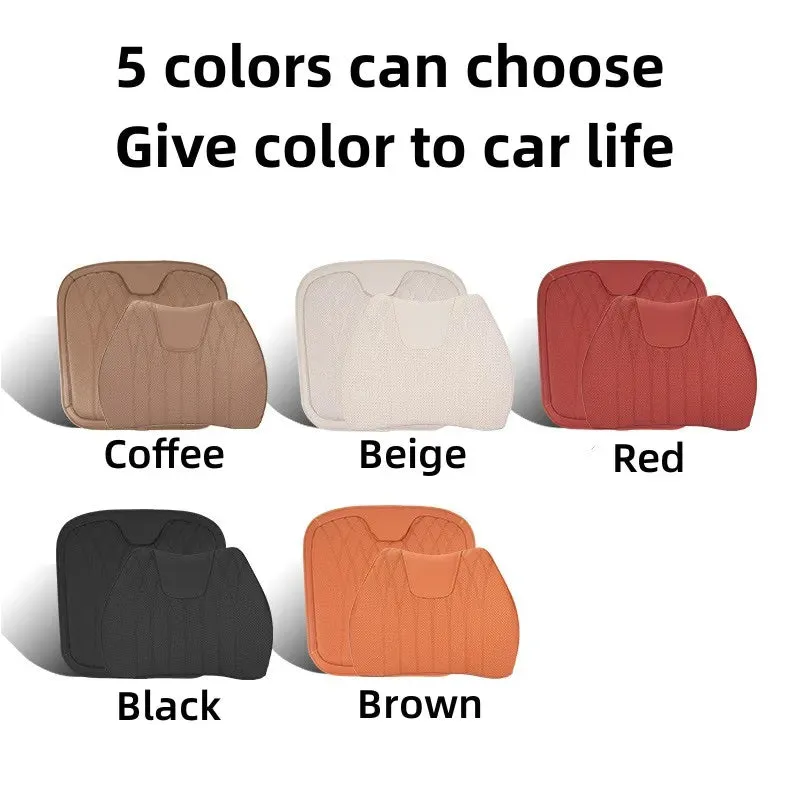 Leather Breathable Comfy Premium Car Seat Cushion