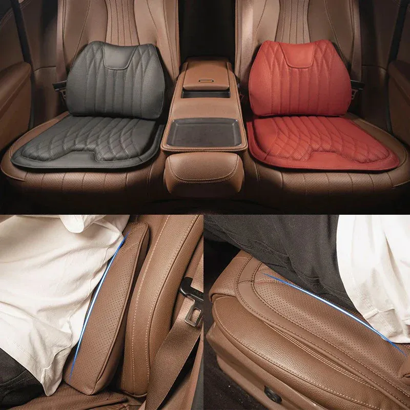 Leather Breathable Comfy Premium Car Seat Cushion