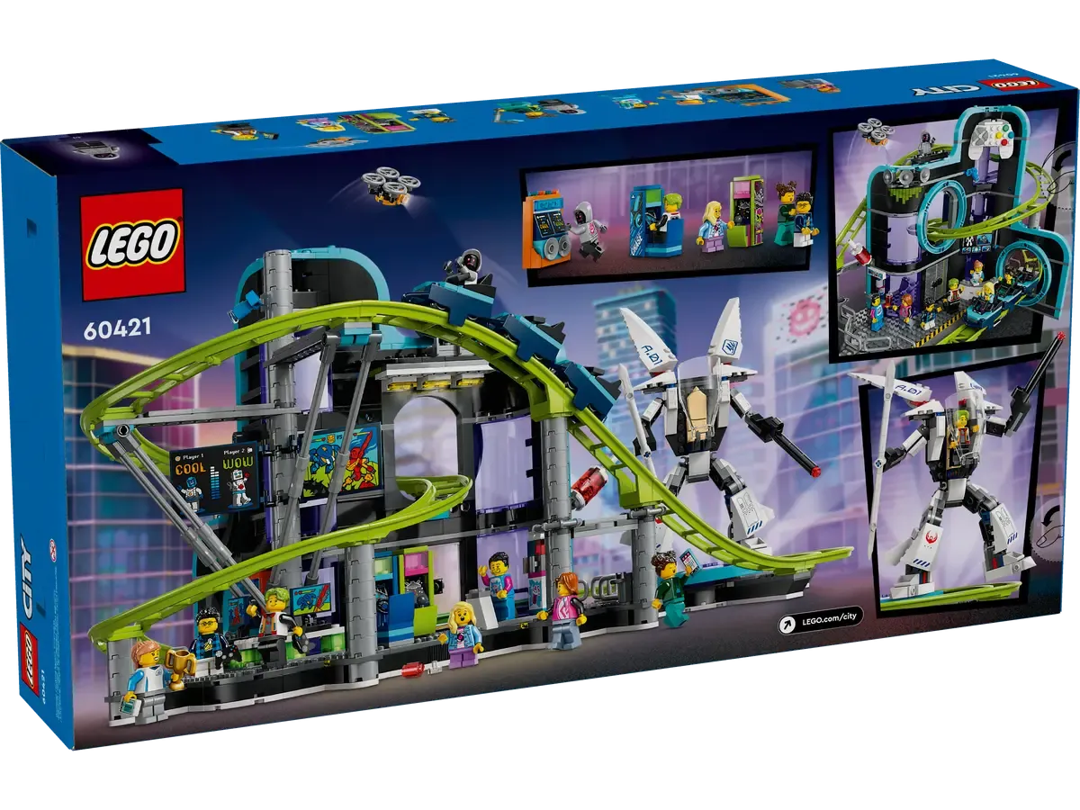 Lego City Robot World Roller-Coaster Park 60421