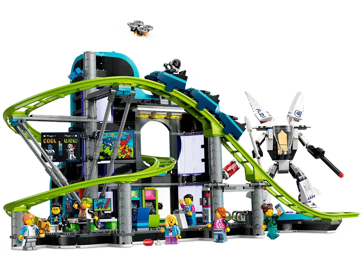 Lego City Robot World Roller-Coaster Park 60421