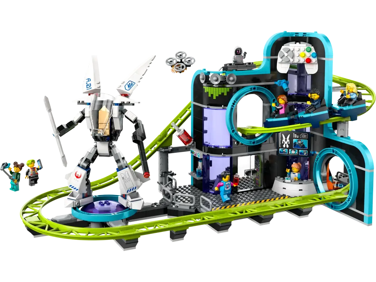 Lego City Robot World Roller-Coaster Park 60421