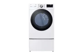 Lg DLGX4201W 7.4 cu. ft. Ultra Large Capacity Smart wi-fi Enabled Front Load Gas Dryer with TurboSteam™ and Built-In Intelligence