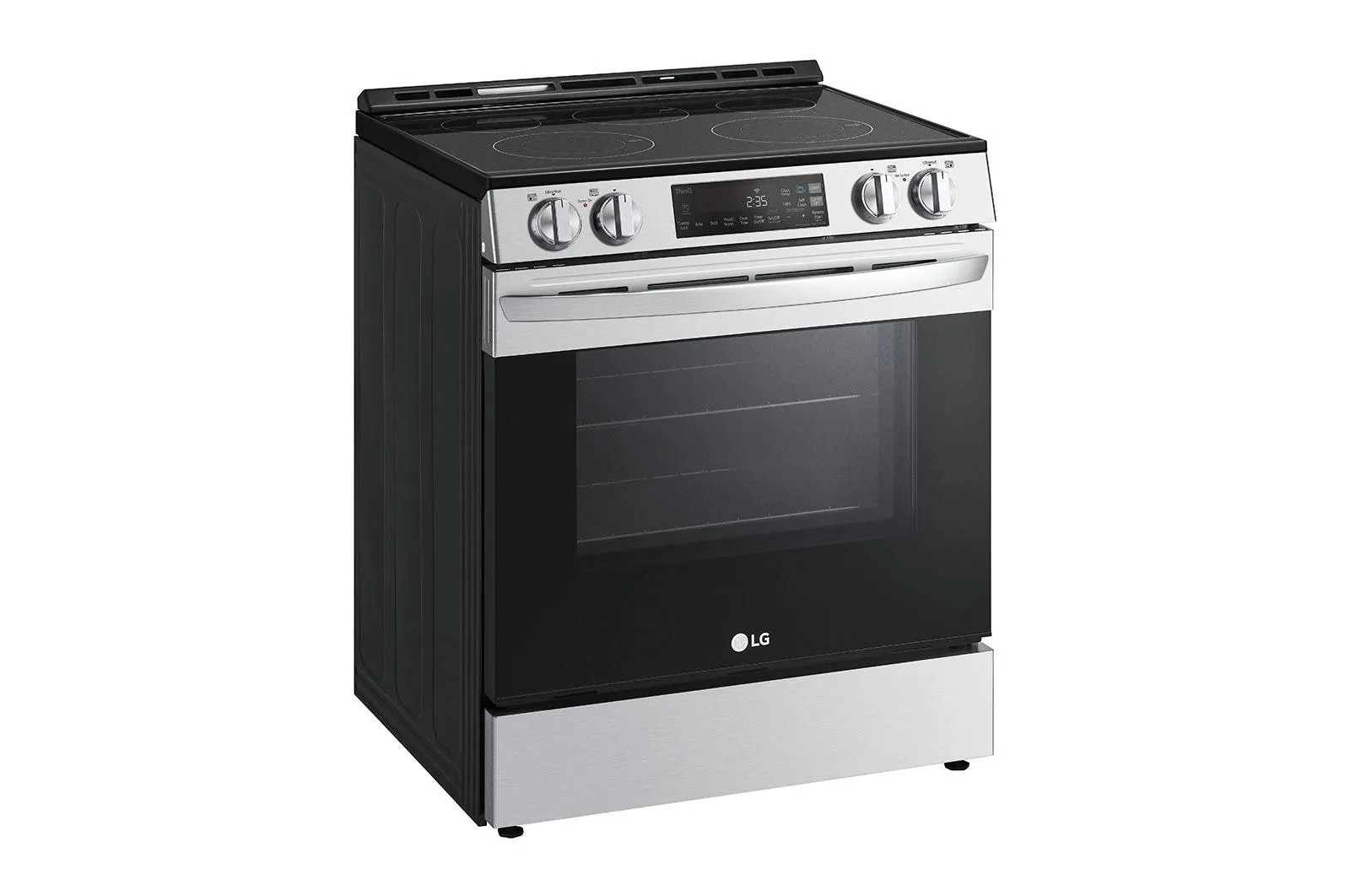 Lg LSEL6331F 6.3 cu ft. Smart Wi-Fi Enabled Electric Slide-in Range with EasyClean®