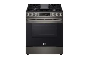 Lg LSGL5833D 5.8 cu ft. Smart Wi-Fi Enabled Fan Convection Gas Slide-in Range with Air Fry & EasyClean®