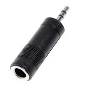 Male Stereo to Female Stereo Adapter