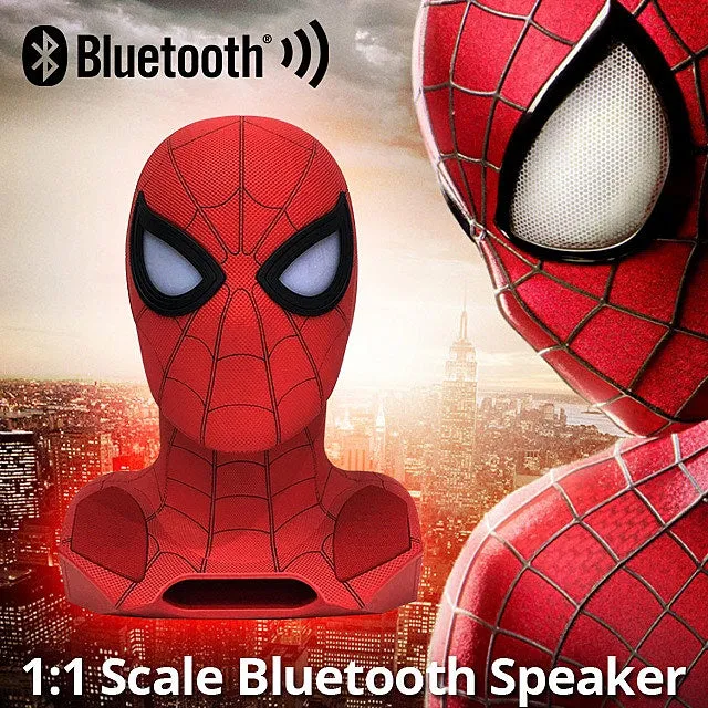 Marvel Spiderman 1:1 Bluetooth Smartphone Laptop Speaker with 3.5 Audio In