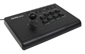 Maxx Tech MXT-AD-MULTI Arcade Fight Stick Black USB Joystick Analogue / Digital Android, Nintendo Switch, PC, PlayStation 4, Playstation 3, Xbox One, Xbox One S, Xbox One X