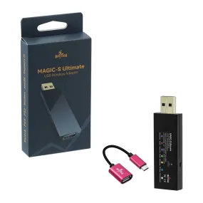 MayFlash Magic-S Ultimate Wireless Bluetooth USB Adapter for PS4/Switch/macOS/Windows/Raspberry Pi