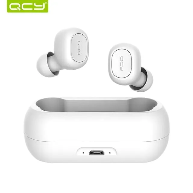 Mini Dual V5.0 Wireless Bluetooth 3D Stereo Sound Earbuds with Dual Microphone and Charging box