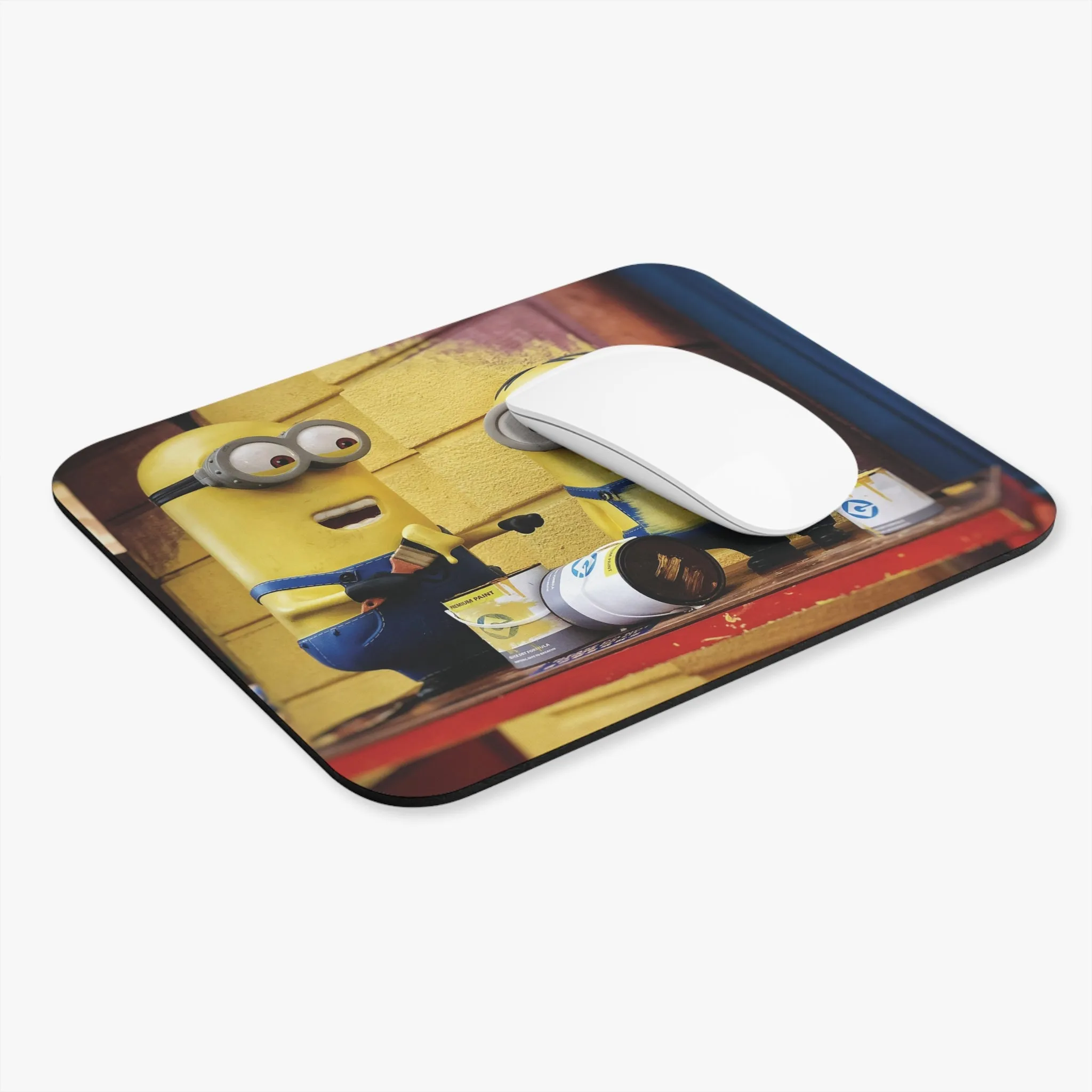 Minions - Let's Paint the Wall: Printed Mouse Pad