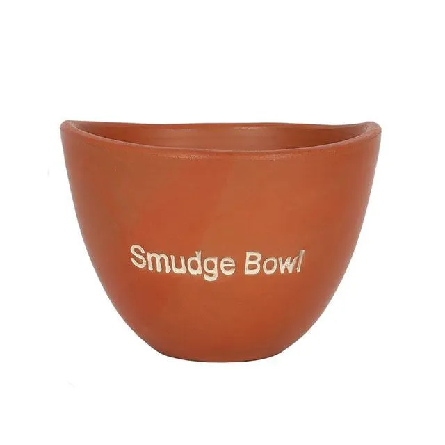 Natural Terracotta Smudge Bowl